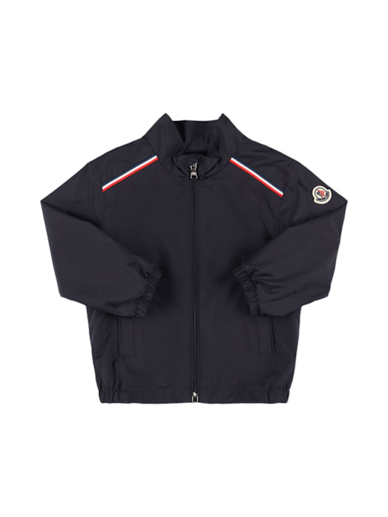 Moncler: Clive tech jacket - Navy - kids-boys_0 | Luisa Via Roma