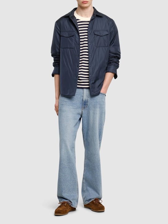 ASPESI: Camicia 13 piu' nylon padded shirt - men_1 | Luisa Via Roma