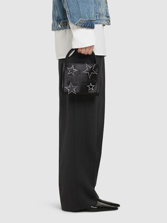 Marc Jacobs: Borsa The Mini Star in raso - Nero - women_1 | Luisa Via Roma