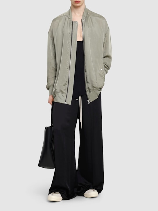 Rick Owens: Flugjacke „Jumbo Cupro“ - men_1 | Luisa Via Roma