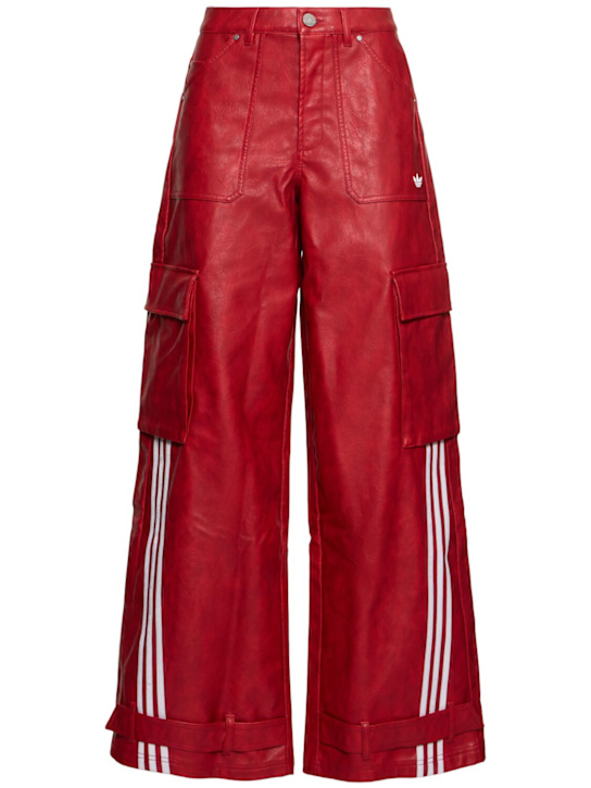 adidas Originals: Poly cargo pants - women_0 | Luisa Via Roma