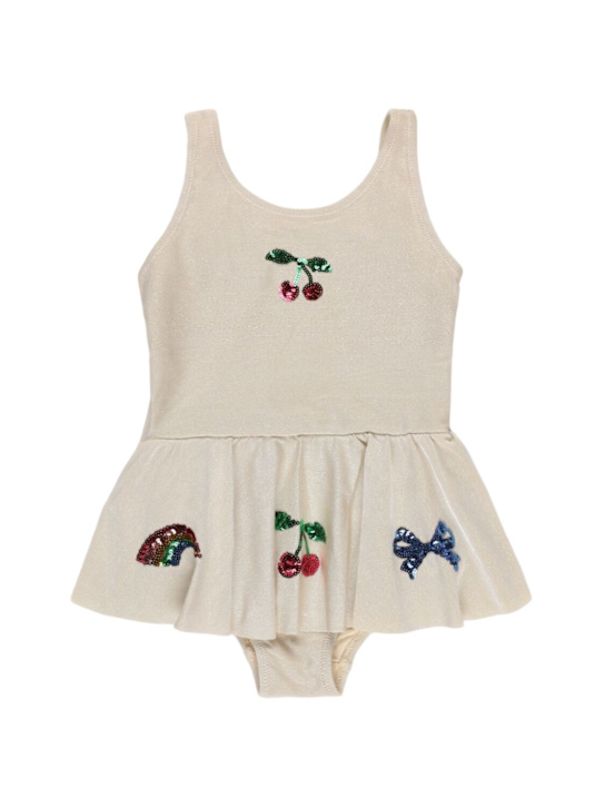 Konges Sløjd: Costume intero in lycra stampata - kids-girls_0 | Luisa Via Roma