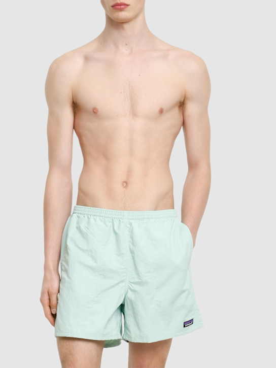 Patagonia: Baggies 5" recycled tech swim shorts - Rinsed Green - men_1 | Luisa Via Roma