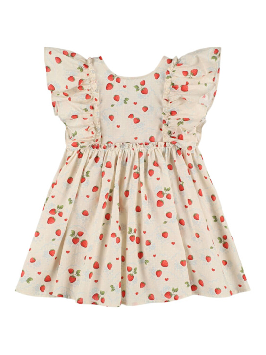 Konges Sløjd: Vestito in cotone stampato - kids-girls_0 | Luisa Via Roma