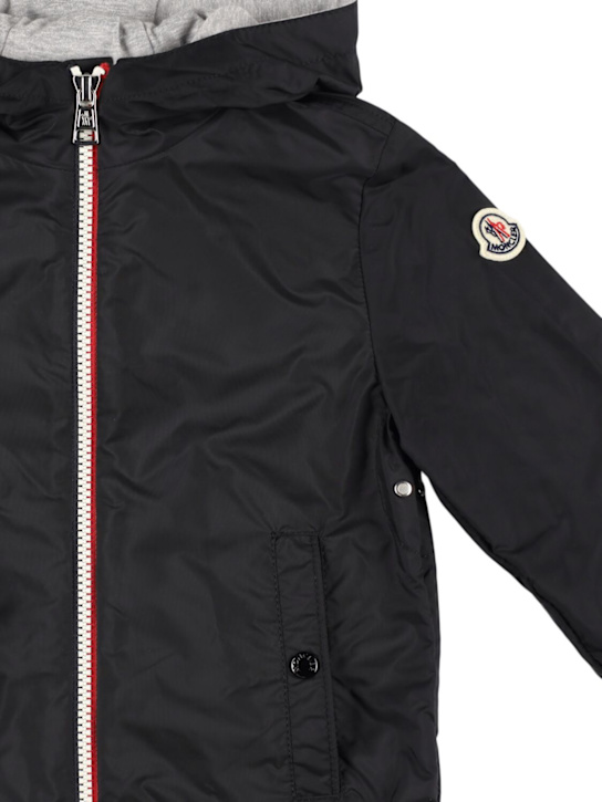 Moncler: New Urville ナイロンレインジャケット - kids-boys_1 | Luisa Via Roma