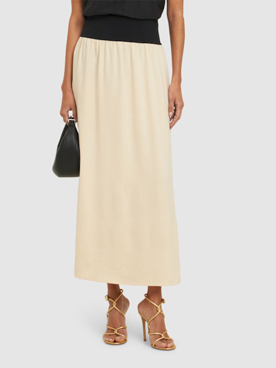 Gianvito Rossi: 105mm Jungle Mamba stretch nappa sandals - women_1 | Luisa Via Roma