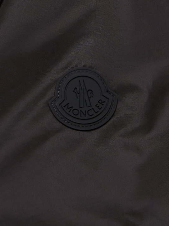 Moncler: Nibles nylon windbreaker jacket - Black - men_4 | Luisa Via Roma