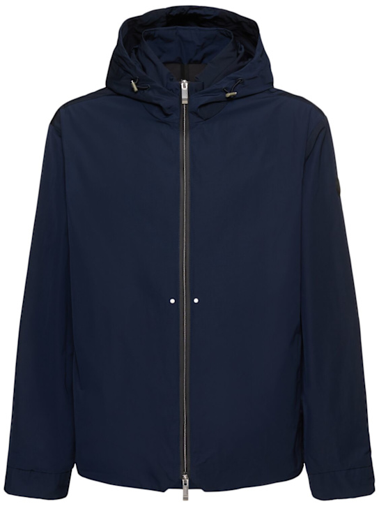 Moncler: Lacha tech windbreaker jacket - Mavi - men_0 | Luisa Via Roma