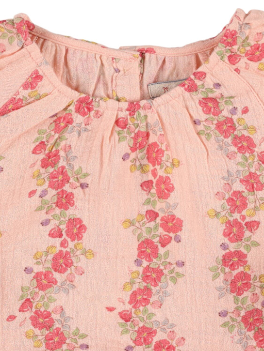 Konges Sløjd: コットンワンピース - ピンク - kids-girls_1 | Luisa Via Roma