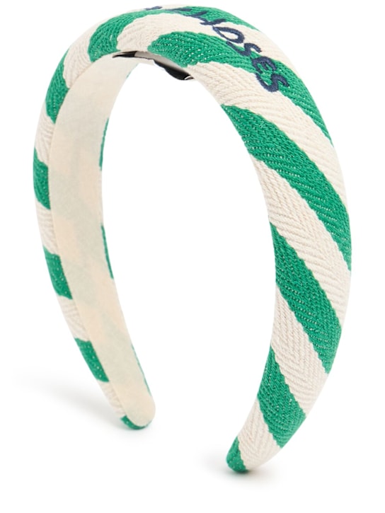 Bobo Choses: Embroidered cotton headband - kids-girls_0 | Luisa Via Roma