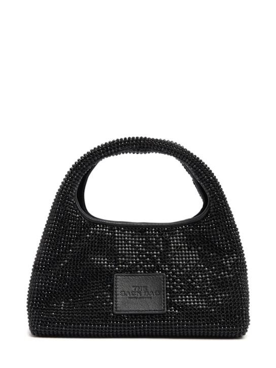 Marc Jacobs: The Mini Sack top handle bag w/crystals - women_0 | Luisa Via Roma