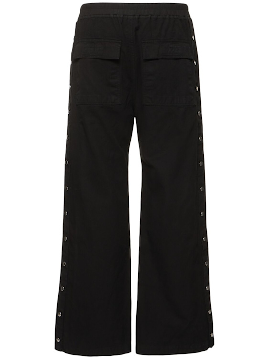 Rick Owens DRKSHDW: Pusher pants - Black - men_3 | Luisa Via Roma