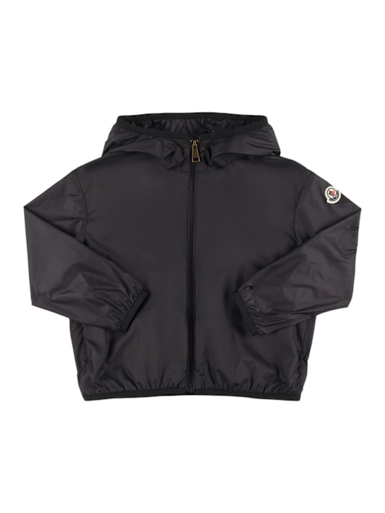 Moncler: Giacca Fegeo in techno pettinato - kids-girls_0 | Luisa Via Roma