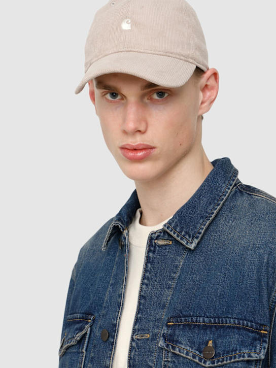 Carhartt WIP: Harlem corduroy cap - men_1 | Luisa Via Roma