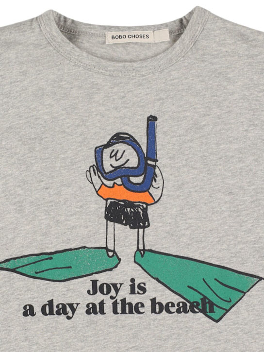 Bobo Choses: コットンジャージーTシャツ - kids-boys_1 | Luisa Via Roma