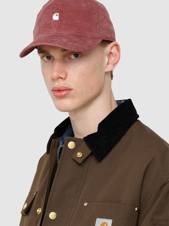Carhartt WIP: Harlem corduroy cap - men_1 | Luisa Via Roma