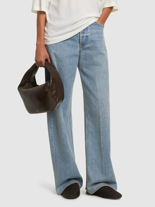 Brunello Cucinelli: 10mm Raffia loafers - Dark Brown - women_1 | Luisa Via Roma