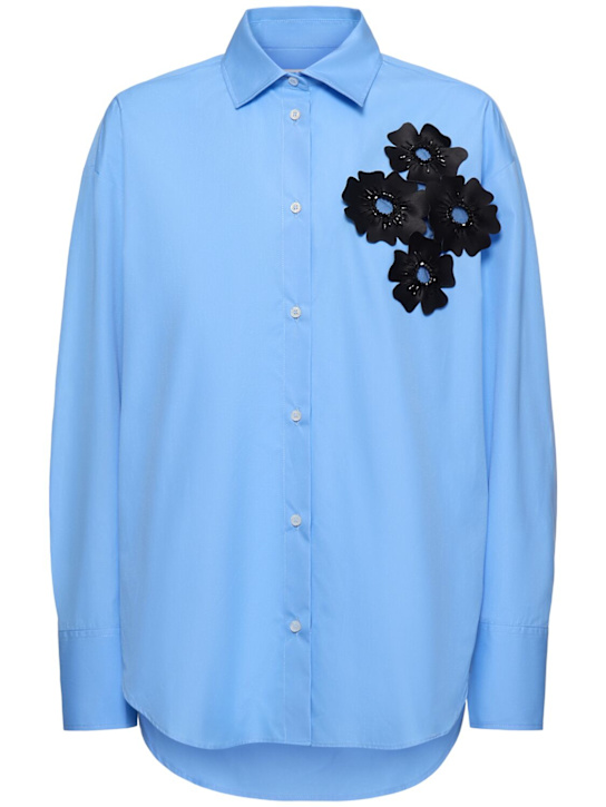 Cotton poplin shirt - Thumbnail 1
