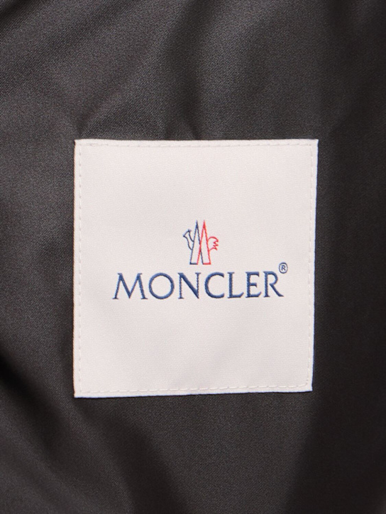 Moncler: Cassiopea hooded tech jacket - Black - women_5 | Luisa Via Roma
