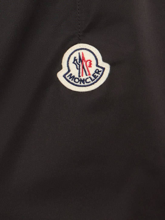 Moncler: Cassiopea hooded tech jacket - Black - women_4 | Luisa Via Roma