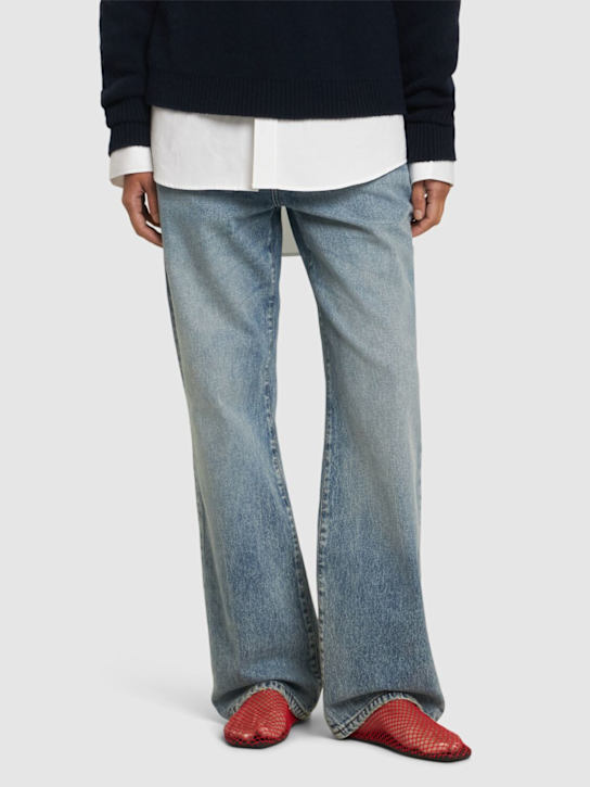 Christopher Esber: 5mm Minette mesh scuba flats - women_1 | Luisa Via Roma