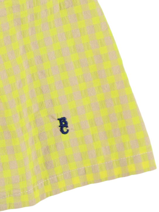 Bobo Choses: ウーブン コットンブレンド ギンガムトップ - マルチカラー - kids-girls_1 | Luisa Via Roma