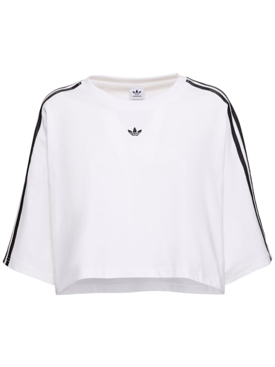 adidas Originals: Boxy t-shirt - women_0 | Luisa Via Roma