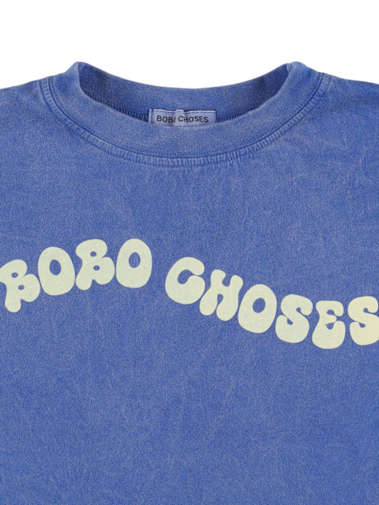 Bobo Choses: Printed cotton jersey t-shirt - kids-boys_1 | Luisa Via Roma
