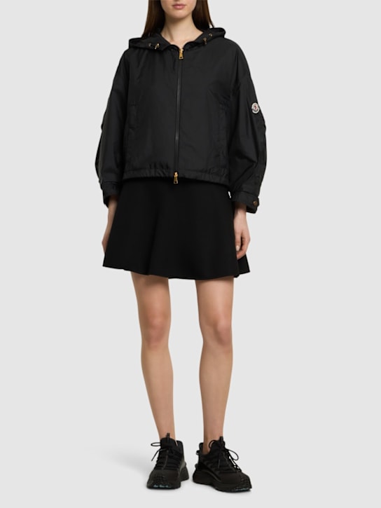 Moncler: Vizille nylon rain jacket - women_1 | Luisa Via Roma