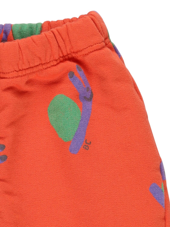 Bobo Choses: Printed cotton blend sweatpants - kids-boys_1 | Luisa Via Roma
