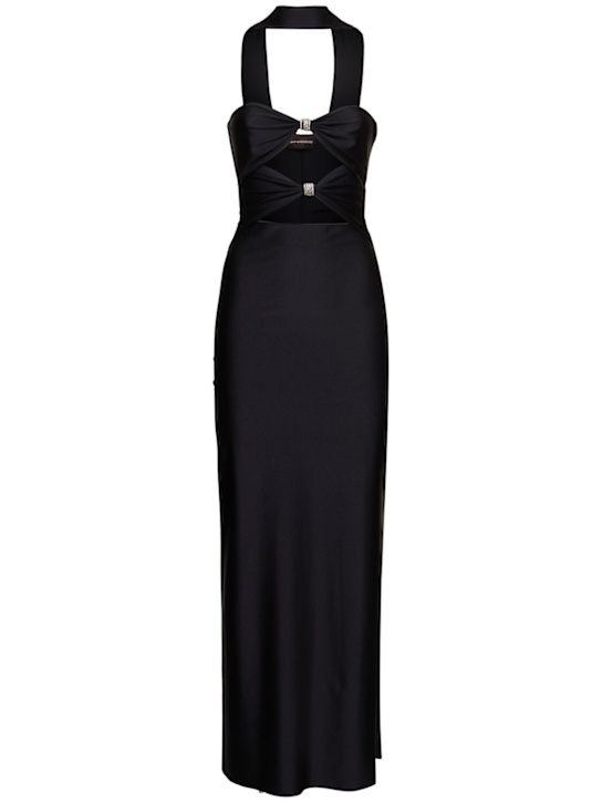 MVP Wardrobe: Luna cut out midi dress - Black - women_0 | Luisa Via Roma