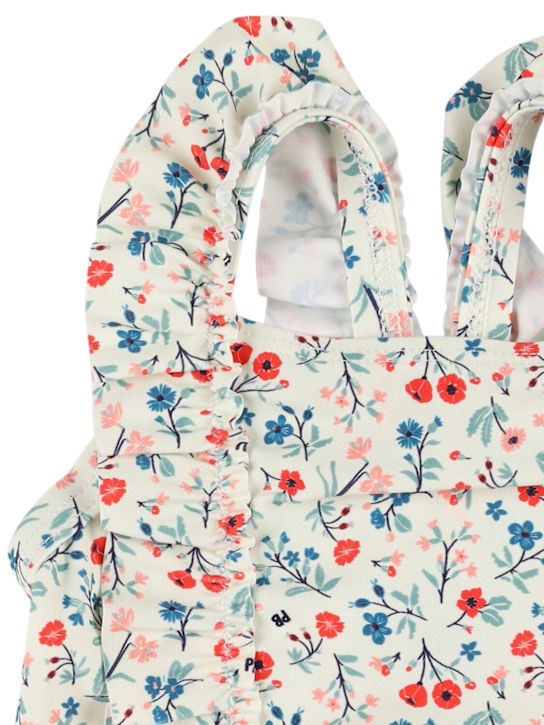 Petit Bateau: Badeanzug aus bedrucktem Lycra - kids-girls_1 | Luisa Via Roma
