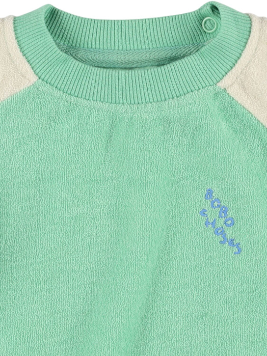 Bobo Choses: コットンブレンドテリースウェットシャツ - kids-girls_1 | Luisa Via Roma