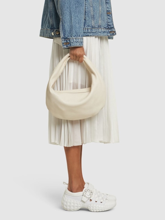 Roger Vivier: Viv Run cotton & mesh sneakers - women_1 | Luisa Via Roma