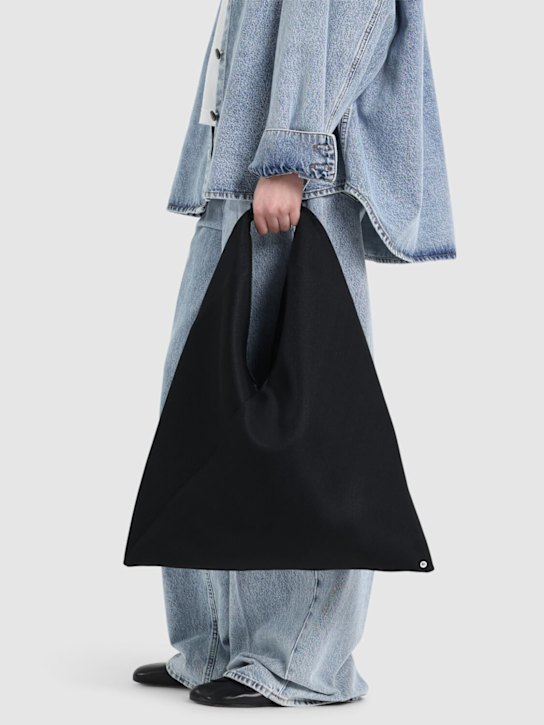 MM6 Maison Margiela: Classic Japanese mesh tote bag - women_1 | Luisa Via Roma