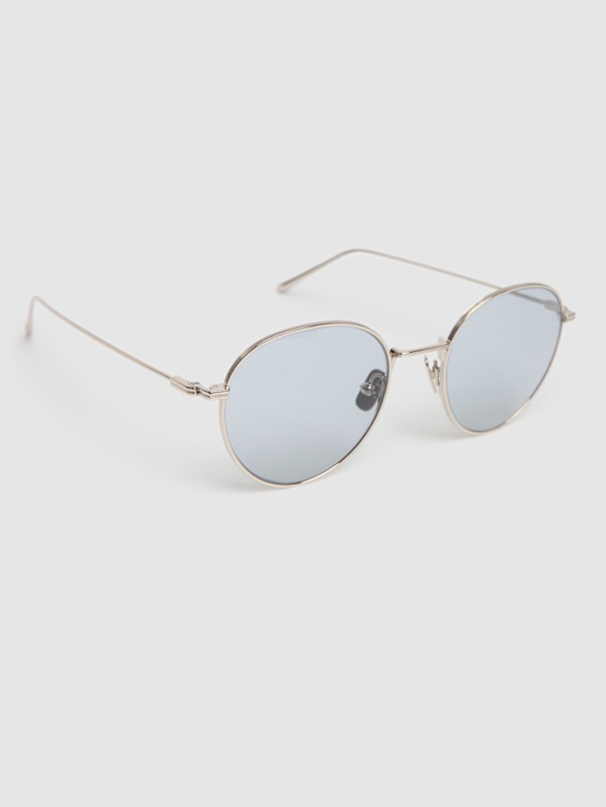 Toteme: The Rounds metal sunglasses - Silver - women_2 | Luisa Via Roma