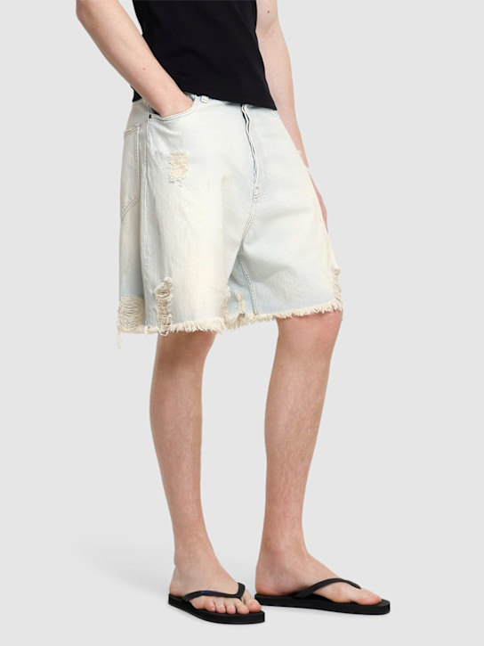 Dsquared2: Infradito in gomma con logo - men_1 | Luisa Via Roma