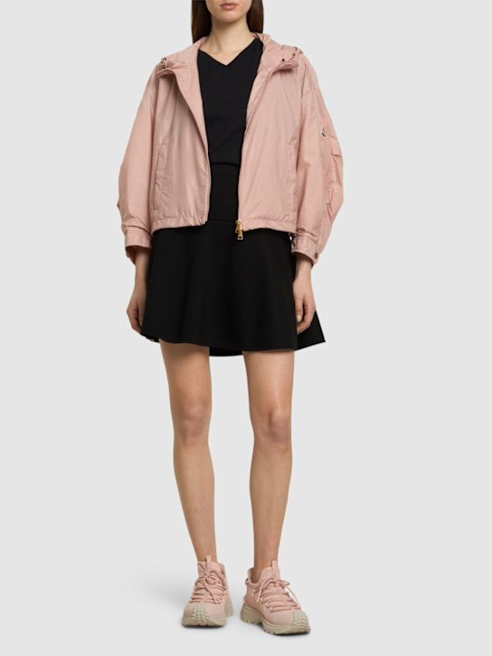 Moncler: Vizille nylon rain jacket - women_1 | Luisa Via Roma