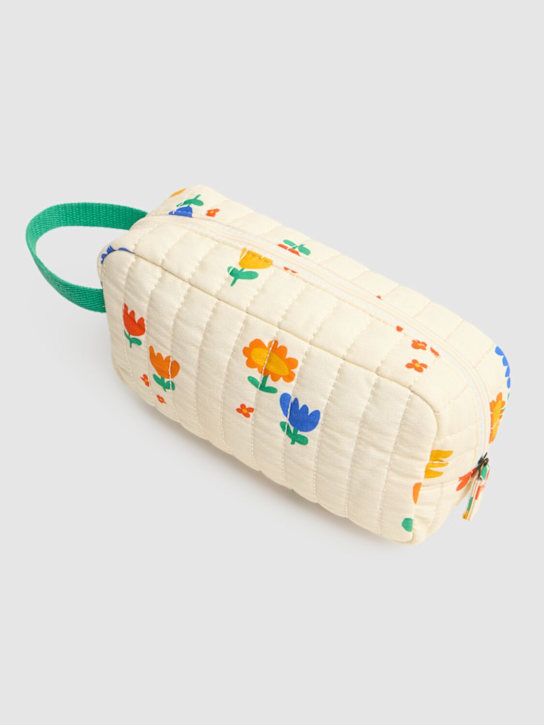 Bobo Choses: Printed cotton muslin pouch - Weiß - kids-boys_1 | Luisa Via Roma