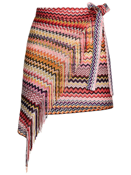 Missoni: Jacquard fringed sarong - women_0 | Luisa Via Roma
