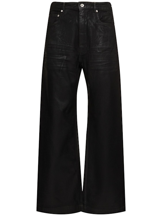 Rick Owens DRKSHDW: Geth denim jeans - Black - men_0 | Luisa Via Roma