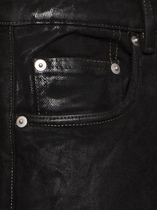 Rick Owens DRKSHDW: Geth denim jeans - Black - men_4 | Luisa Via Roma