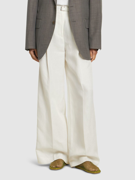 Christopher Esber: 5mm Minette mesh flats - women_1 | Luisa Via Roma