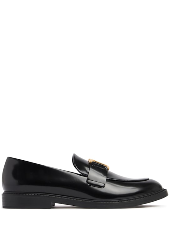 Chloé: Marcie loafers - Black - women_0 | Luisa Via Roma