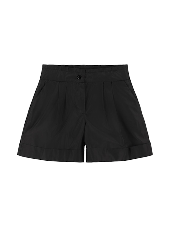 Moncler: Shorts in techno leggero - kids-girls_0 | Luisa Via Roma