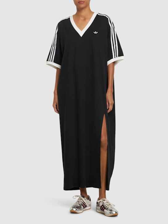 adidas Originals: V-neck t-shirt dress - women_1 | Luisa Via Roma