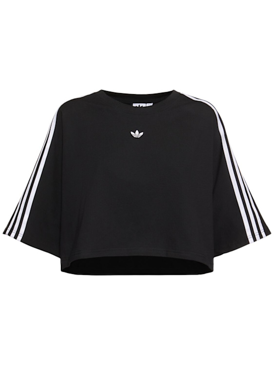 adidas Originals: Boxy t-shirt - women_0 | Luisa Via Roma