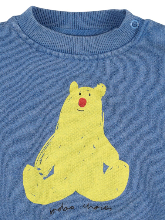 Bobo Choses: コットンスウェットシャツ - kids-boys_1 | Luisa Via Roma