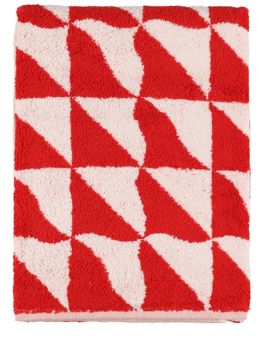 Dusen Dusen: Sail bath towel - Red - ecraft_0 | Luisa Via Roma