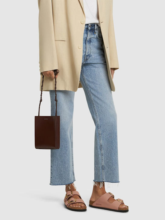 BIRKENSTOCK: Arizona Big Buckle suede sandals - women_1 | Luisa Via Roma